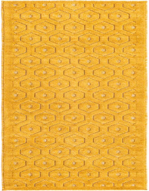Detail image of 2' x 8' Easy-Clean Trellis Textured Indoor / Outdoor Runner Rug