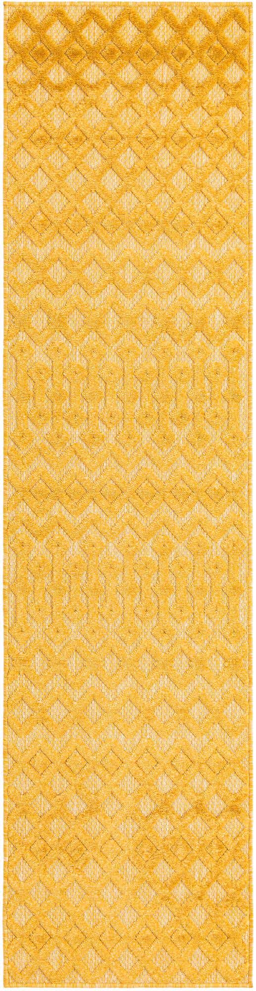 2' x 8' Easy-Clean Trellis Textured Indoor / Outdoor Runner Rug