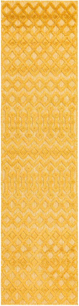 2' x 8' Easy-Clean Trellis Textured Indoor / Outdoor Runner Rug