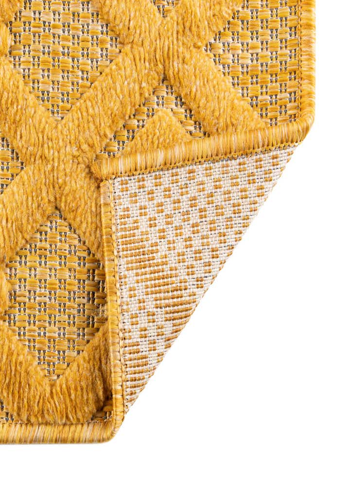 2' x 6' Easy-Clean Trellis Textured Indoor / Outdoor Runner Rug
