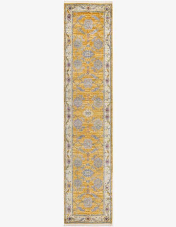 Yellow Paragon Runner Rug