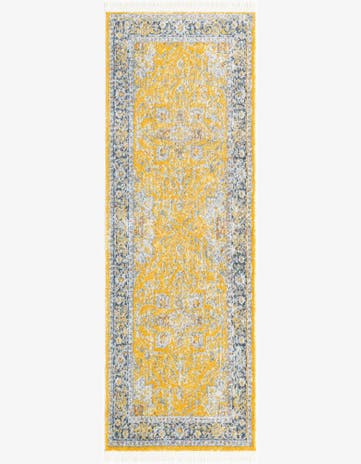 Yellow Santiago Runner Rug