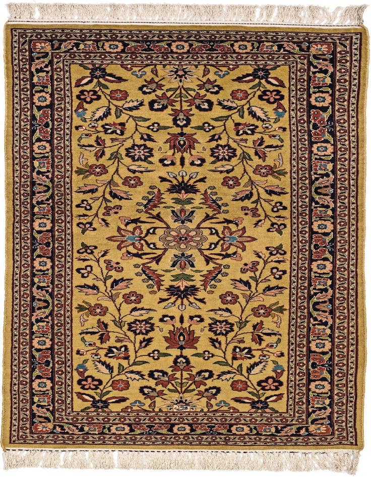 Detail image of 2' 4 x 5' 1 Sarouk Runner Rug
