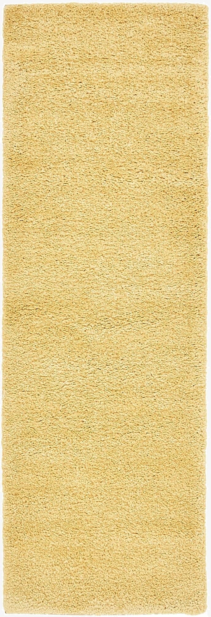 Primary image 2' 2 x 6' 7 Solid Frieze Runner Rug