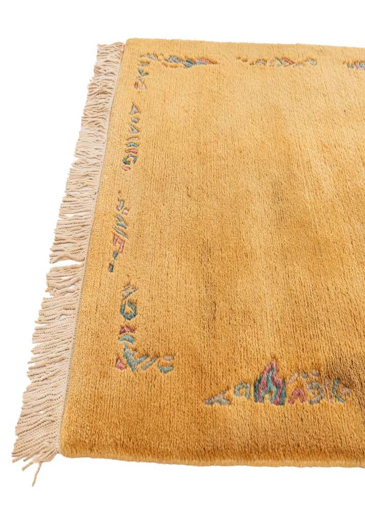 2' 9 x 10' 5 Hand Knotted Tibet Wool Runner Rug