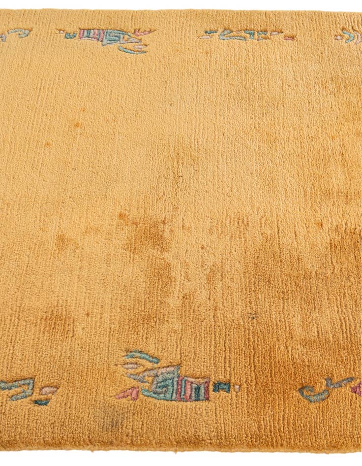 Detail image of 2' 9 x 10' 5 Hand Knotted Tibet Wool Runner Rug