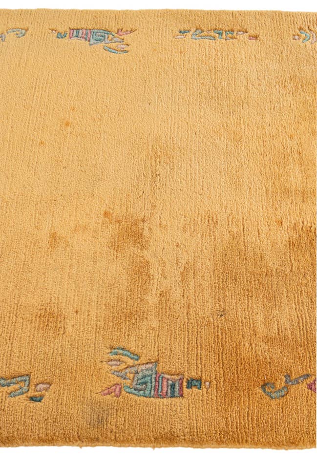 Detail image of 2' 9 x 10' 5 Hand Knotted Tibet Wool Runner Rug