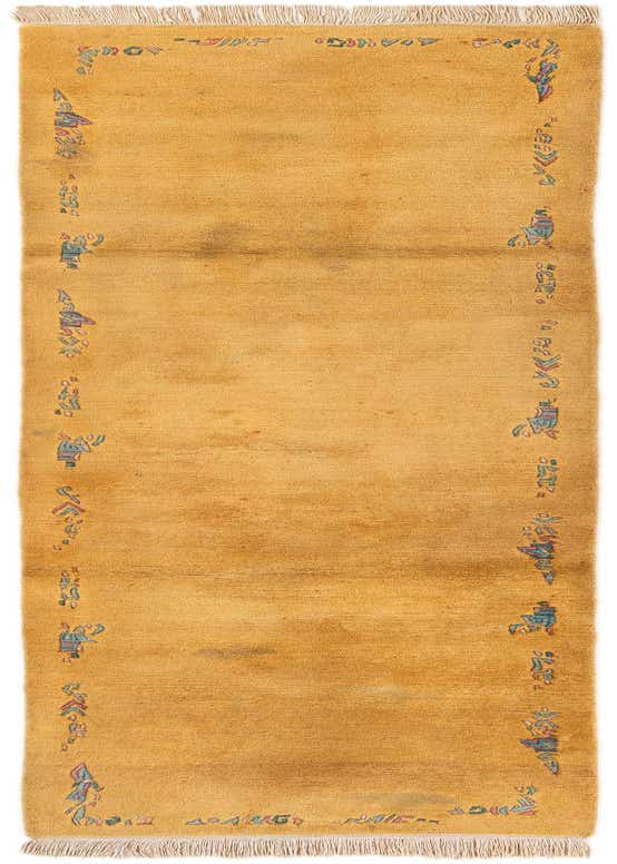 2' 9 x 10' 5 Hand Knotted Tibet Wool Runner Rug