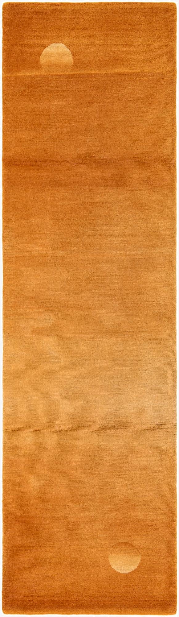 2' 9 x 9' 8  Hand Knotted Tibet Wool Runner Rug