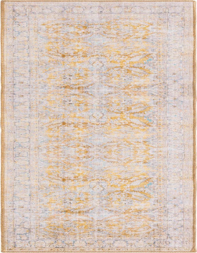Detail image of 2' x 6' Washable Timeless Runner Rug
