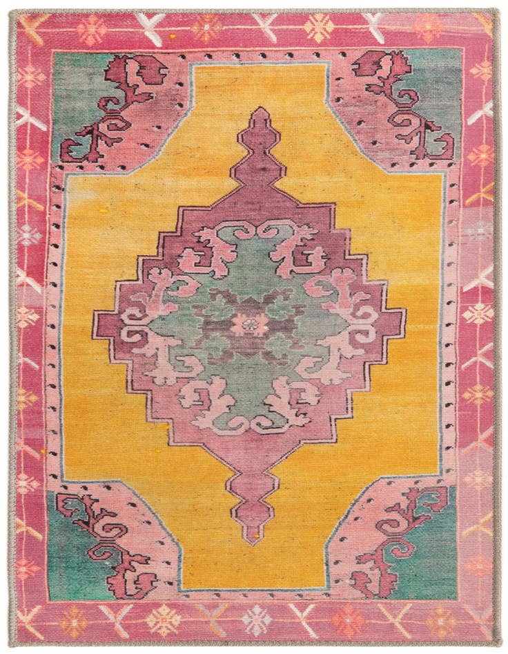Detail image of 2' x 4' Washable Timeless Runner Rug
