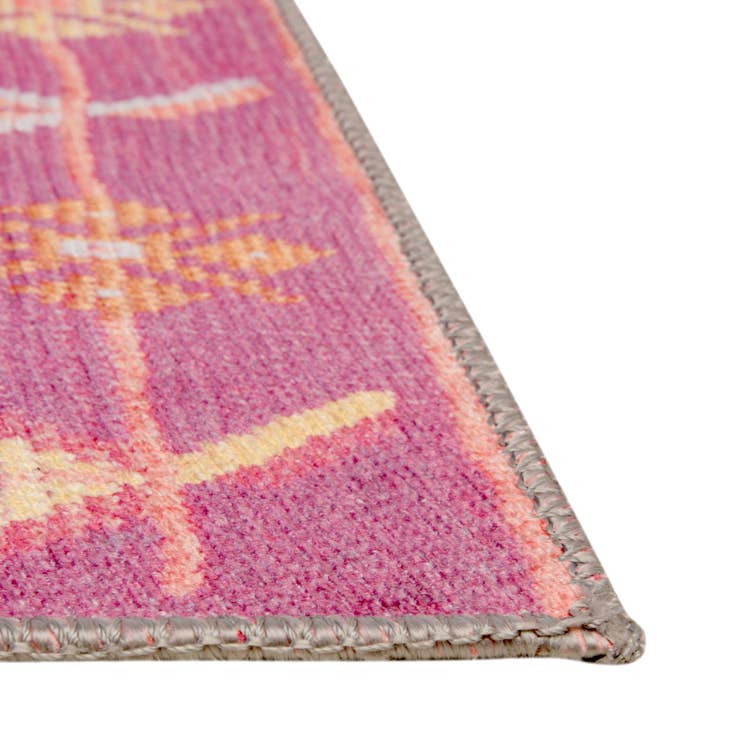 Detail image of 2' 6 x 14' Washable Timeless Runner Rug