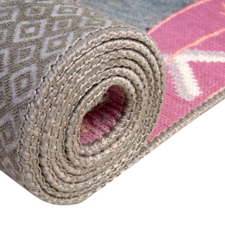 Detail image of 2' 6 x 14' Washable Timeless Runner Rug