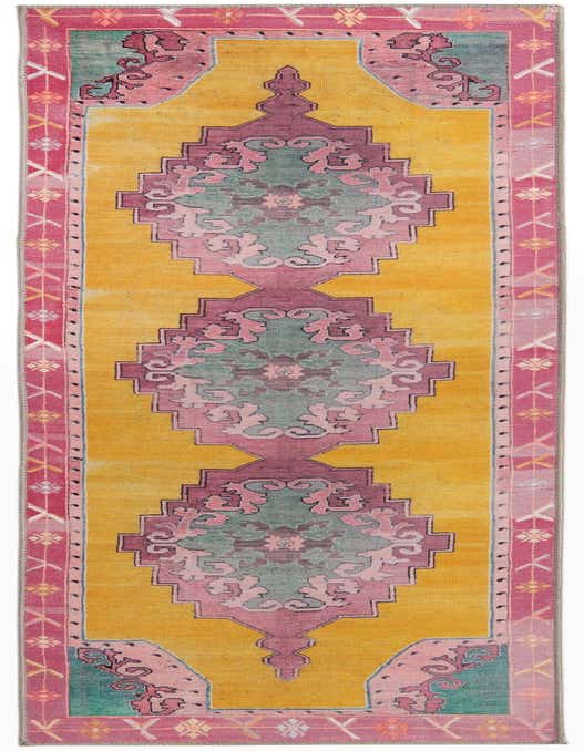 2' x 7' 10 Washable Timeless Runner Rug