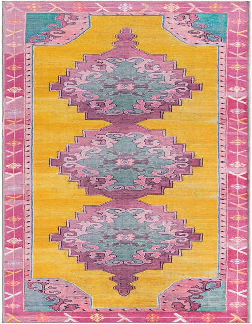 2' 6 x 10' Washable Timeless Runner Rug