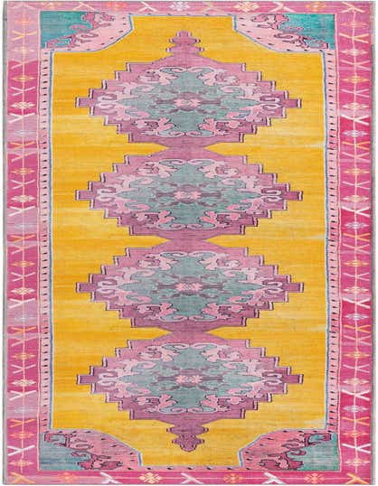 2' 6 x 12' Washable Timeless Runner Rug