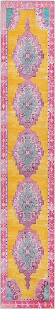 2' 6 x 14' Washable Timeless Runner Rug
