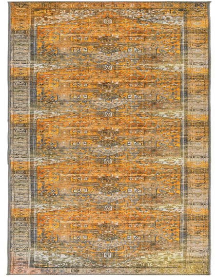 Detail image of 2' 6 x 12' Washable Timeless Runner Rug