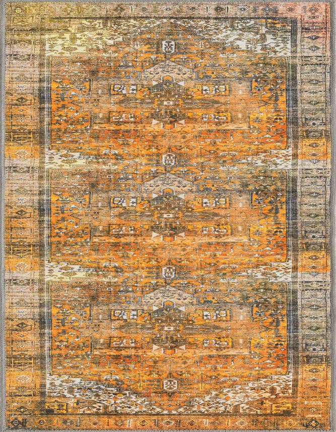 Detail image of 2' x 6' Washable Timeless Runner Rug
