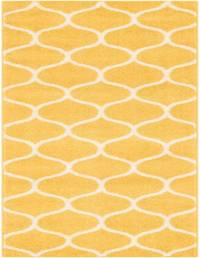 Detail image of 2' x 6' Trellis Frieze Runner Rug