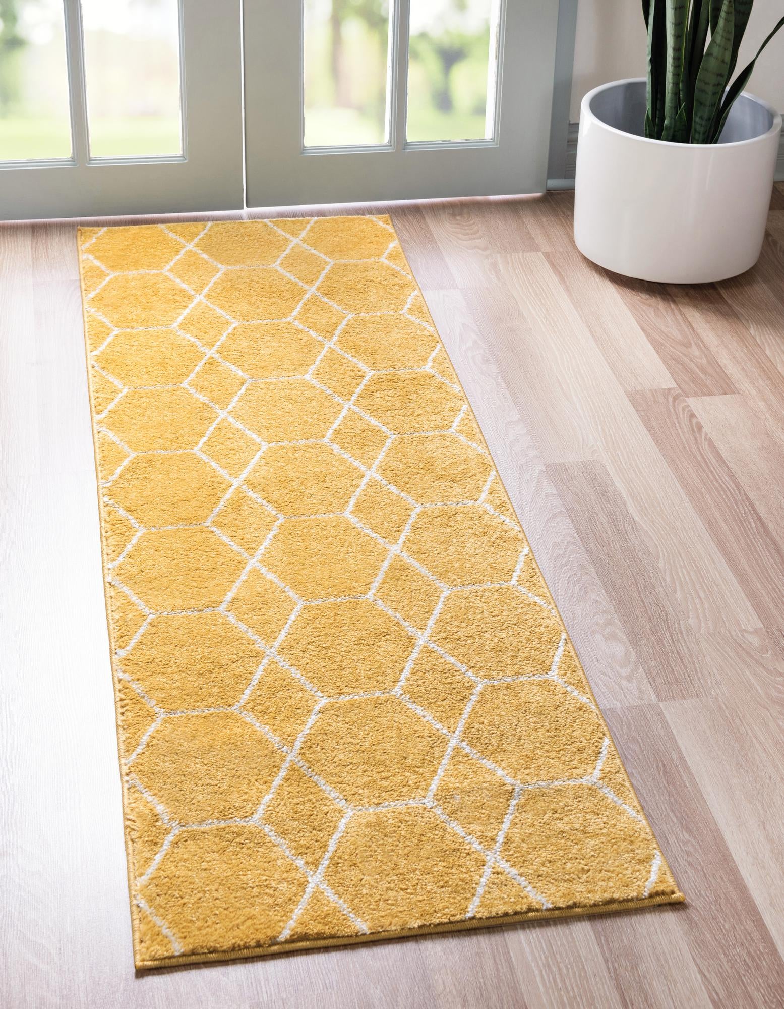 2' x 6' Trellis Frieze Runner Rug