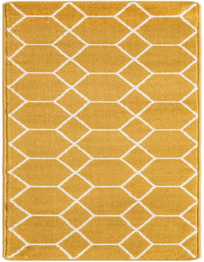 Detail image of 2' x 6' Trellis Frieze Runner Rug