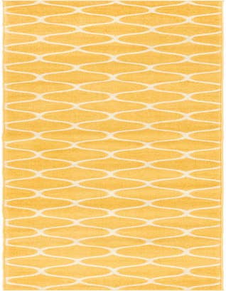 Detail image of 2' x 13' Trellis Frieze Runner Rug