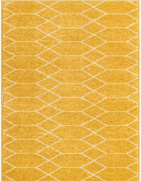 Detail image of 2' x 9' Trellis Frieze Runner Rug