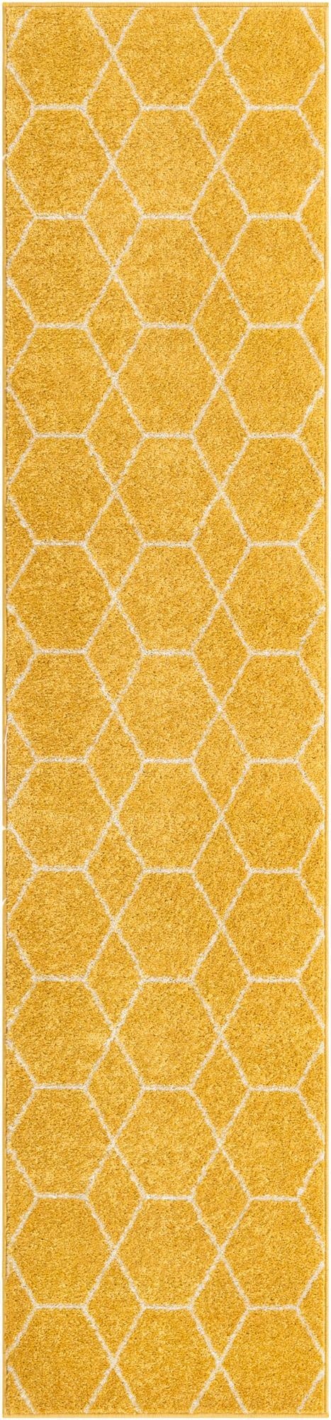 Primary image 2' x 9' Trellis Frieze Runner Rug