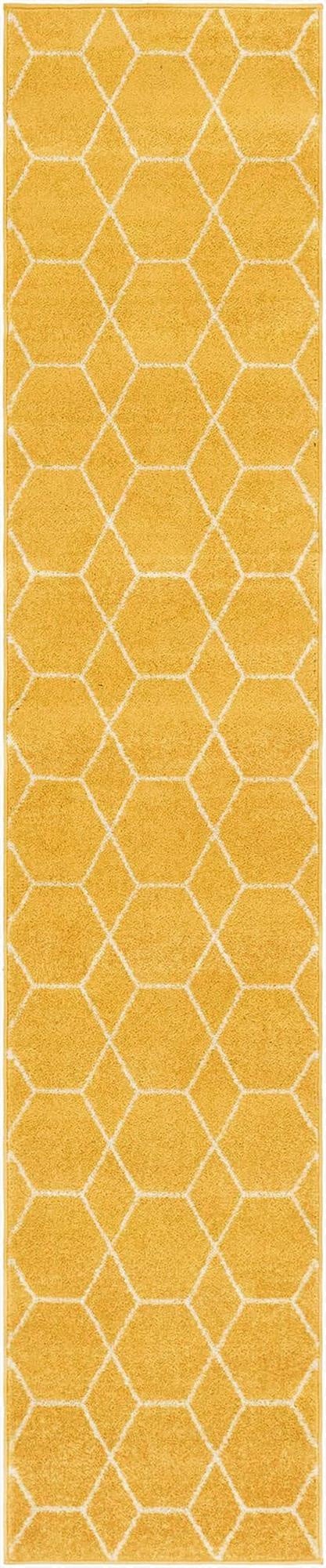 2' x 10' Trellis Frieze Runner Rug