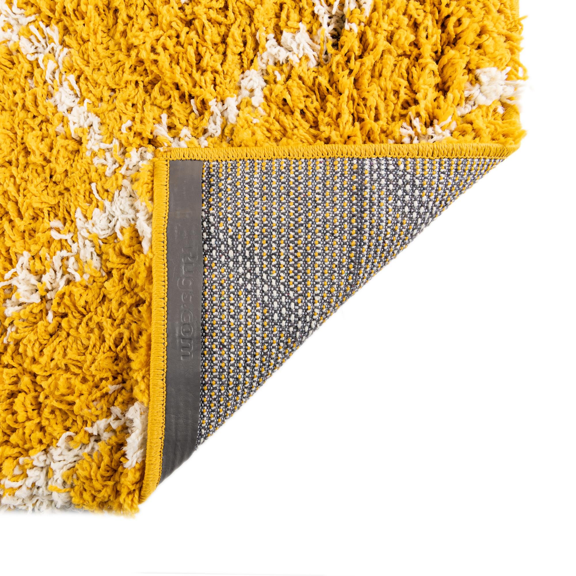 2' x 6' Trellis Shag Runner Rug
