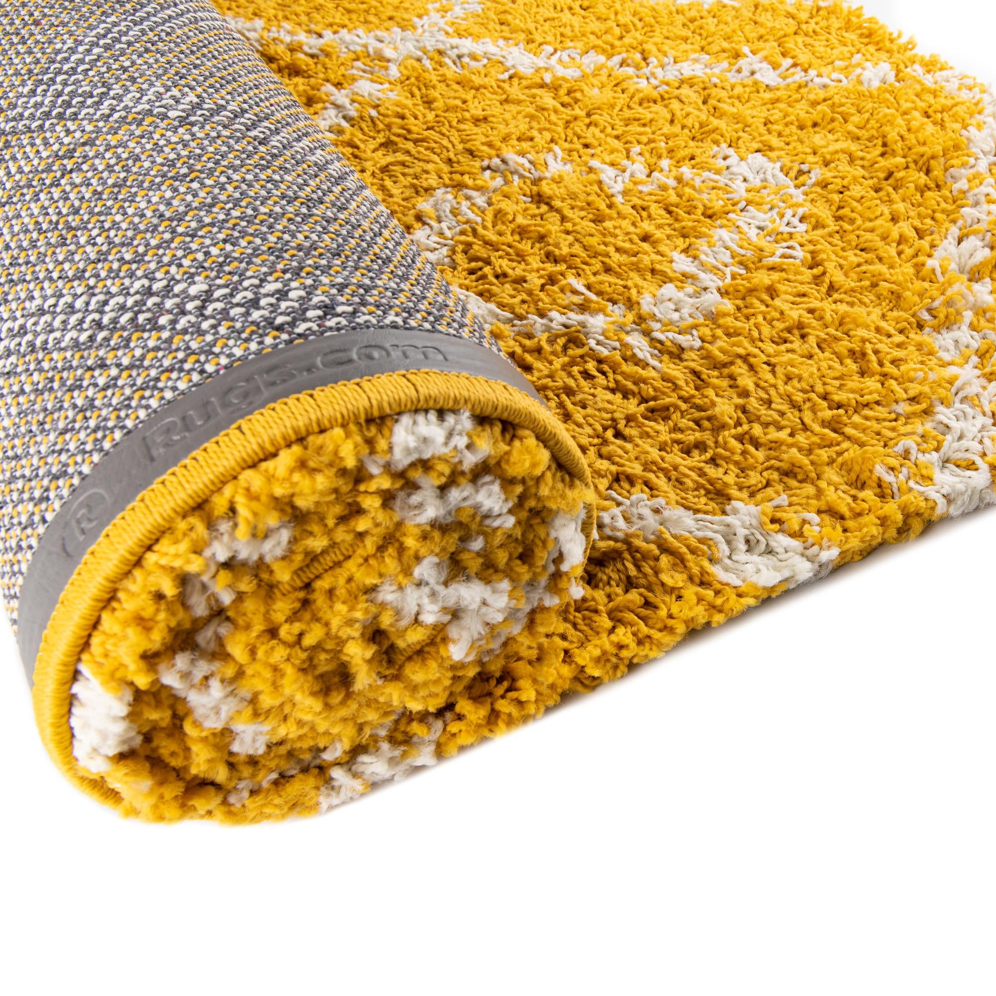 2' x 6' Trellis Shag Runner Rug