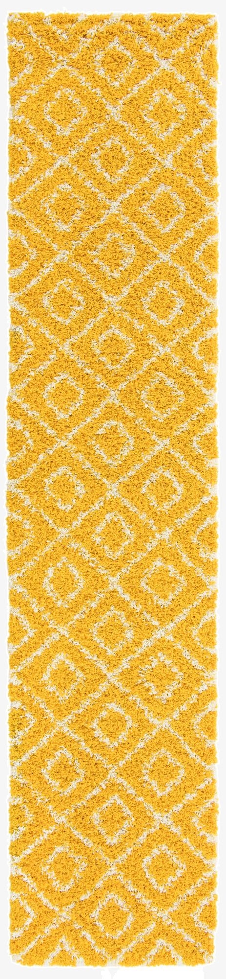 Primary image 2' 7 x 12' Trellis Shag Runner Rug