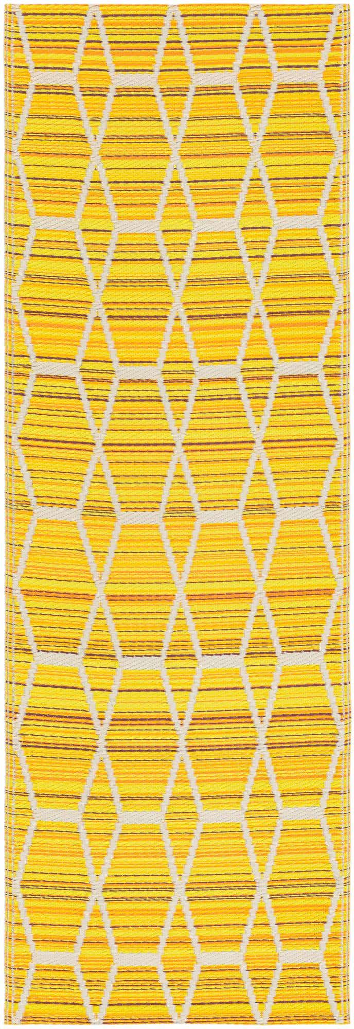2' x 6' Easy-Clean Vista Breeze Indoor / Outdoor Runner Rug