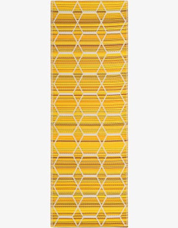 2' x 6' Easy-Clean Vista Breeze Indoor / Outdoor Runner Rug