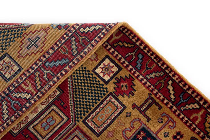 Detail image of 2' 9 x 19' Yazd Wool Runner Rug