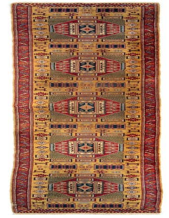 Detail image of 2' 9 x 19' Yazd Wool Runner Rug