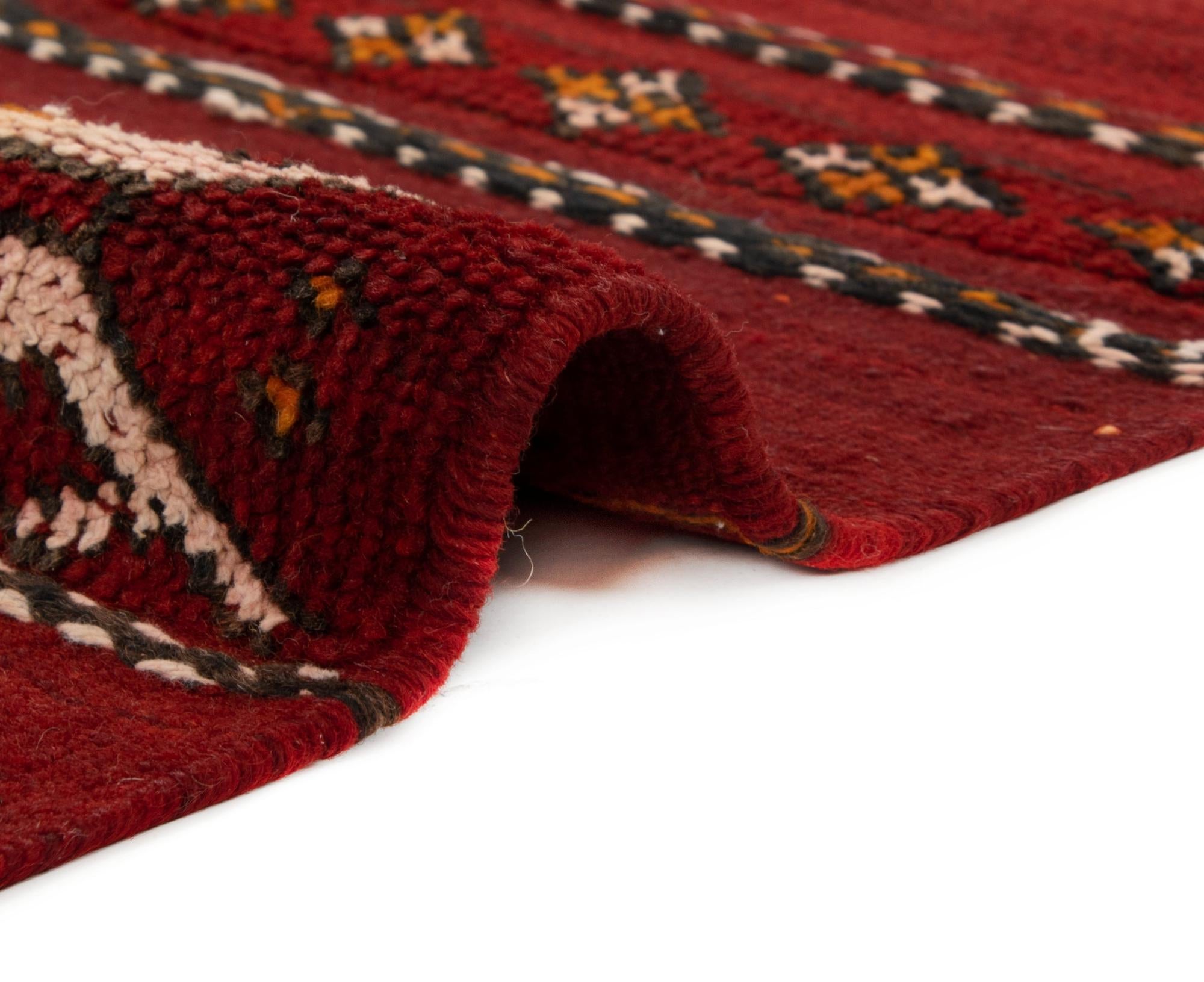 4' 11 x 10' 2 Zemour Kilim Wool Runner Rug
