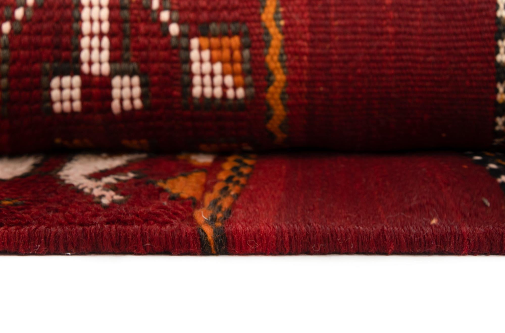 4' 11 x 10' 2 Zemour Kilim Wool Runner Rug