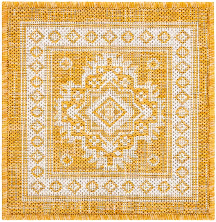 1' 4 x 1' 4 Easy-Clean Aztec Indoor / Outdoor Sample Rug