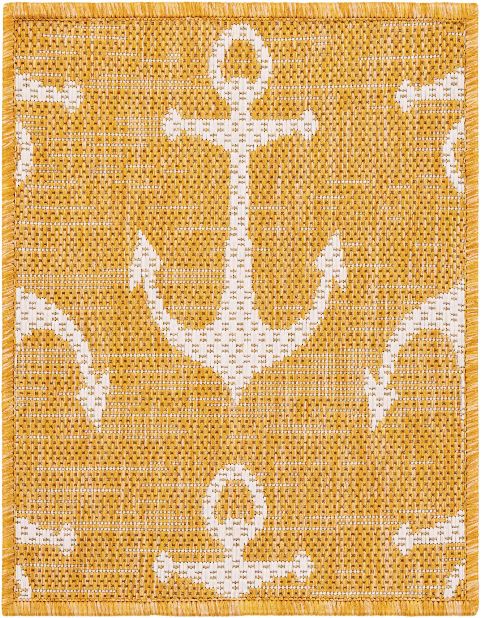 1' 4 x 1' 4 Easy-Clean Coastal Indoor / Outdoor Sample Rug