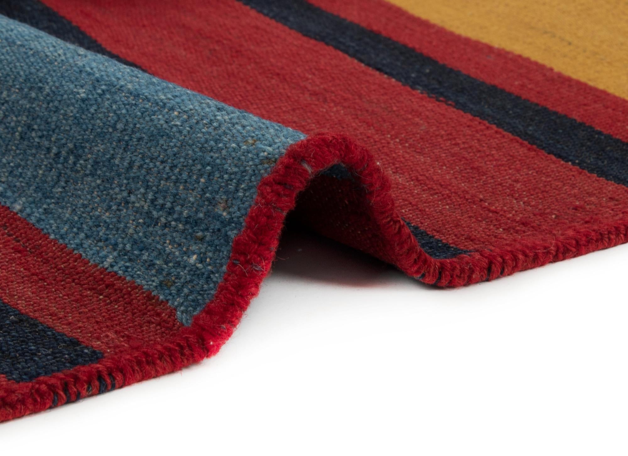 9' 5 x 9' 7 Armanibaff Kilim Wool Square Rug