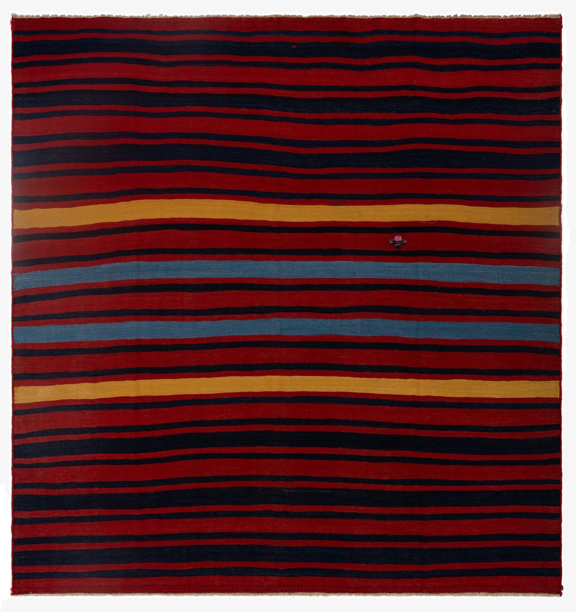 9' 5 x 9' 7 Armanibaff Kilim Wool Square Rug