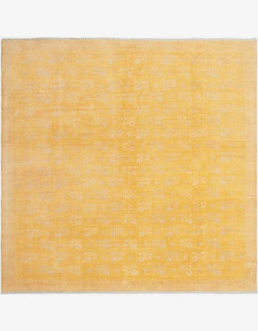 Yellow Boutique Square Rug