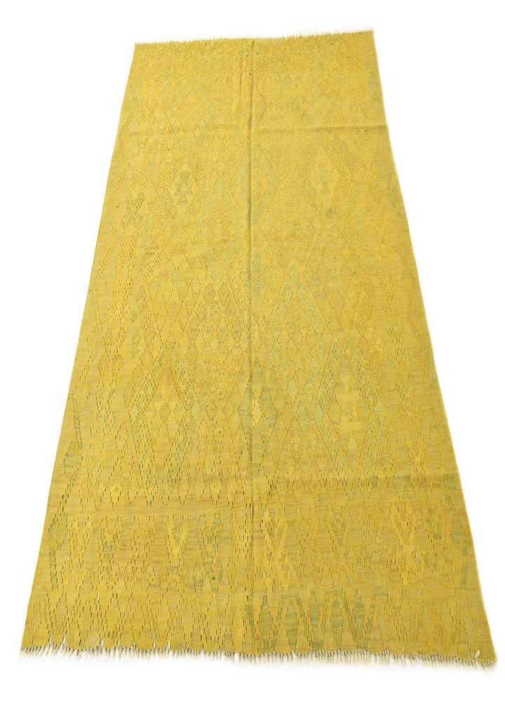 5' 4 x 6' 7 Hand Woven Kilim Fars Square Rug