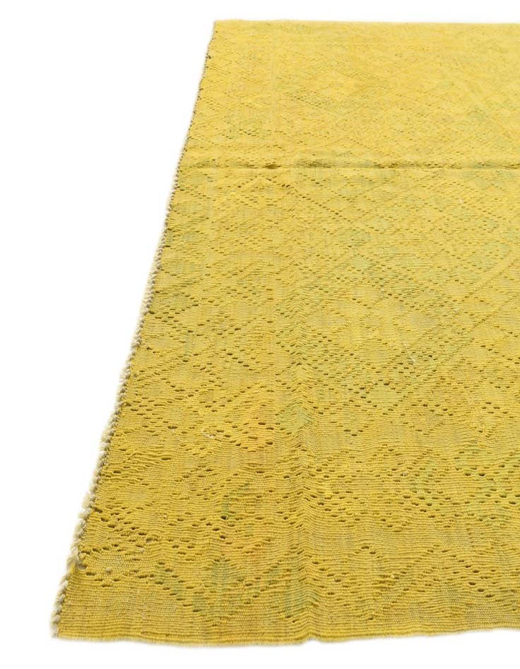 Detail image of 5' 4 x 6' 7 Hand Woven Kilim Fars Square Rug