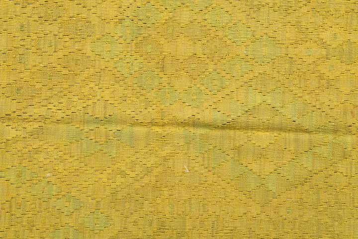 5' 4 x 6' 7 Hand Woven Kilim Fars Square Rug