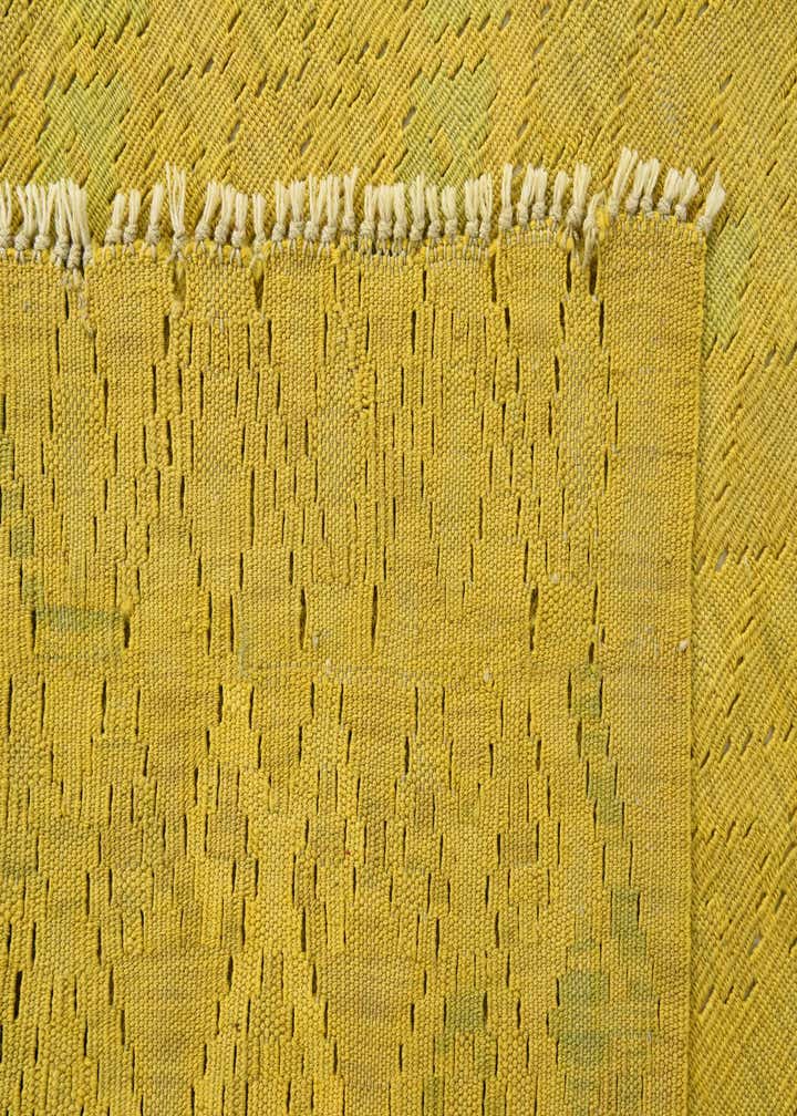 5' 4 x 6' 7 Hand Woven Kilim Fars Square Rug