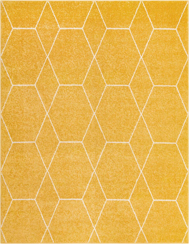 Detail image of 4' x 4' Lattice Frieze Square Rug