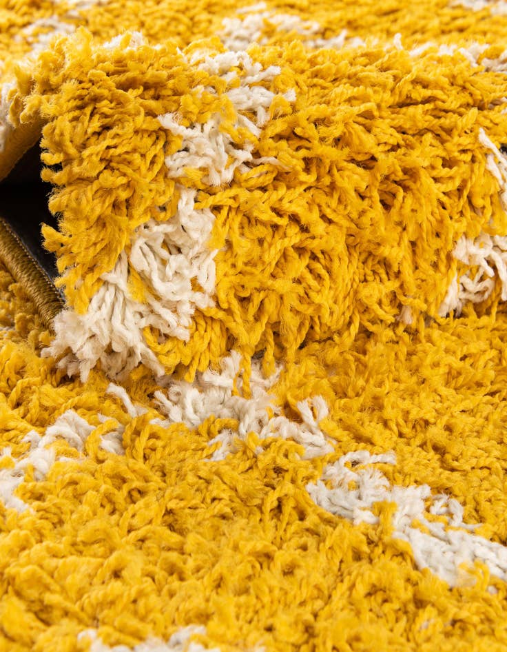 Detail image of 3' 3 x 3' 3 Lattice Shag Square Rug